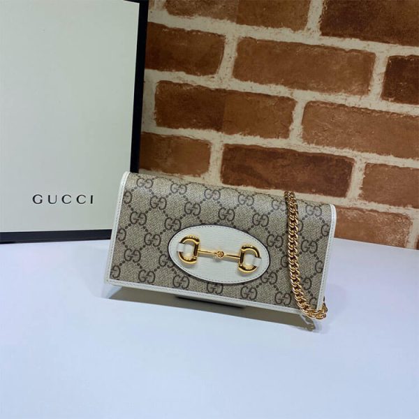 Gucci Horsebit 1955 Wallet With Chain
